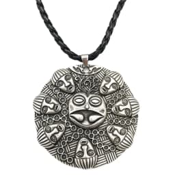 Buddha Ogma Medallion Om Yoga Buddhism Large Pendant Vintage Necklace Bijoux Homme Amulet Talisman Accessoires Dropship Supplier