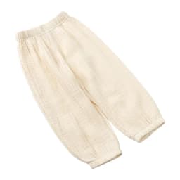 Fashion Solid Color Kids Pants Color Linen Elastic Waist Kids Boys Pants Summer Children Clothing GirlsTrousers 2-7 Years