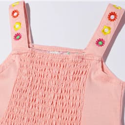 Little maven 2026 New Years Girls Dress Summer Girl Beach Floral Dresses for Girls 7 Years Embroidery Floral Baby Girls Clothes