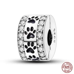 2024 New Hot Genuine 925 Sterling Silver Star Moon Sunflower Safety Chain Spacer Bead Charm for Brand Original Bracelet DIY