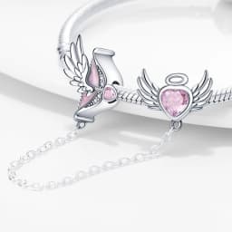 2024 New Hot Genuine 925 Sterling Silver Star Moon Sunflower Safety Chain Spacer Bead Charm for Brand Original Bracelet DIY