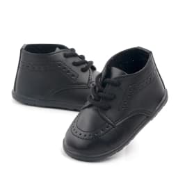 Baby Retro Leather Shoes Boy Girl Shoes Toddler Rubber Sole Anti-slip First Walkers Newborn Infant Moccasins Baby Crib Shoes