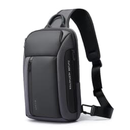 BANGE Brand Design Oxford Trendy Waterproof Materials Men Chest Bag with Large Capacity Fashion Multi-Pockets Slim bag for male