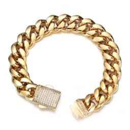 6/8/10/12/14mm New Men Chain Bracelet Stainless Steel Curb Cuban Link Chain Bangle for Male Women Hiphop Wrist Jewelry Gift