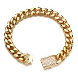 6/8/10/12/14mm New Men Chain Bracelet Stainless Steel Curb Cuban Link Chain Bangle for Male Women Hiphop Wrist Jewelry Gift