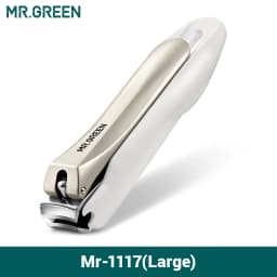 MR.GREEN Anti Splash Nail Clippers Fingernail Cutter Detachable Design Nail Trimmer Manicure Tools Stainless Steel