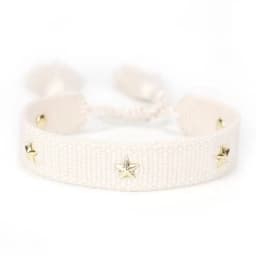 Woven Friendship Bracelet For Women With Tiny Stars Summer Stacking Jewelry Bracelets Sis Gifts