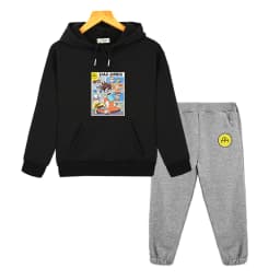 мерч а4 New A4 Lamba Children's Hoodies Suit for Girl Outfits Влад Бумага A4 Baby Boy Sets Kids Sweatshirts with Hood Tops Pants