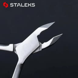 STALEKS Pro Dead Skin Scissor Stainless Steel Toenail Cuticle Nipper High Precision Nail Cuticle Scissors Plier Manicure Tools