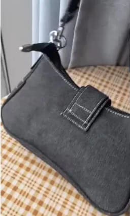 Y2k Fashion Women's Handbags Stars Pattern Cool Girls Underarm Bag Vintage Canvas Female Small Shoulder Bags Chain Tote Purses