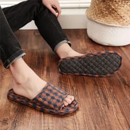 Japanese New Cloth Sole Slippers Silent Indoor Soft Sole Shoes Spring, Autumn, Winter Women's Home Seasons Pantuflas De Mujer