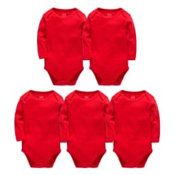 Kavkas Baby Boy Girl Clothes 0-24 Months 3/5 pcs a lot 100% Cotton Newborn Body bebe Bodysuit Long Sleeve Four Season Jumpsuit