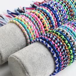 20/30/50Pcs/Lot Ethnic Style Colorful Hand Woven Cuff Bracelet For Men And Women Fashion Retro Birthday Party Gifts