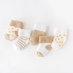 5Pair/lot New boy and girl baby socks thick newborn autumn and winter warm foot sock