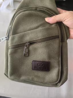 Xierya Men Canvas Crossbody Bag Wear-Resistant Outdoor Fashion Sports Bags for Men Black Male Casual Shoulder Bag Travel Satchel