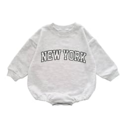 2023 Autumn Letter Printing Newborn Infant Boys Girls Triangle Creeper Long Sleeve Children's One Piece Fashion Baby Clothing