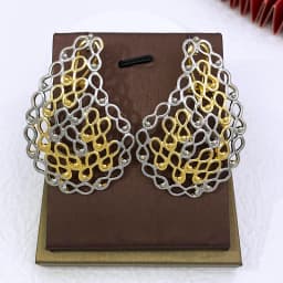 Women Hoop Earrings 18K Gold Plated Latest Fashion Jewelry Wedding Party Gift Accessories 2023 Trending