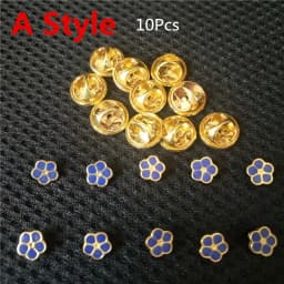 10Pcs/Set Classic Metal Freemasons Brooch Rhinestone Santa Claus Masonic Pins Brooches Party Jewelry Accessories Xmas Gifts