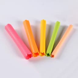 18pcs/set Extra Long Hair Rollers with Rubber Bands Cold Perm Rods Hair Root Curler Bars Clip Curling Hairdressing Supplies 1546