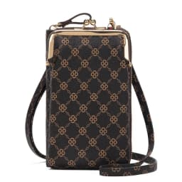 Fashion Women's Shoulder Bag PU Leather Crossbody Bags Zipper Card Holder Wallets Cell Phone Handbag for Women Ladies Gifts