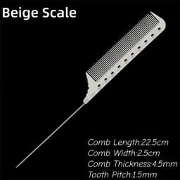 Anti Frizz Pointed-tail Comb 1pc 18cm Resin Classic Multifunctional Haircut Comb For Salon Hairdressing Japanese G01 G02