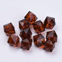 500g 10mm Transparent Acrylic Beads Mixed Color Faceted Cube Loose Spacer Beads for Jewelry Making DIY Handmade Bag Wholesale