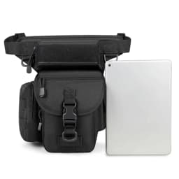Men Waist Fanny Pack Leg Bag Military Tactical Motorcycle Rider Camera Sports Travel Nylon Male Bum Hip Belt Thigh Fanny Bags