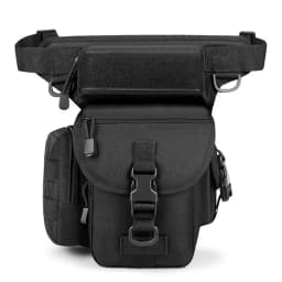 Men Waist Fanny Pack Leg Bag Military Tactical Motorcycle Rider Camera Sports Travel Nylon Male Bum Hip Belt Thigh Fanny Bags
