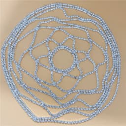 Hollow Rhinestone Mesh Headpiece Wedding Head Chain Jewelry for Women Luxury Crystal Headband Head Cap Hat Hair Accessories