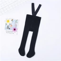 Lawadka 0-3T 2026 New Autumn Spring Tights For Girls Solid Pantyhose Casual Tights for Boys with Shoulder Strap Knitted Clothes