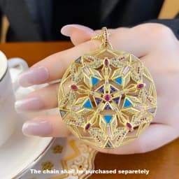 Pendant Amulet Kaleidoscope Dragonfly Brand New Jewelry Europe Bijoux 925 Sterling Silver Elaborate Gift For Woman