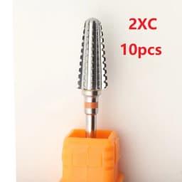 New! 5 in 1 Tapered Safety Carbide Nail Drill Bits With Cut Drills Carbide Milling Cutter Manicure Remove Gel Nails Accessories