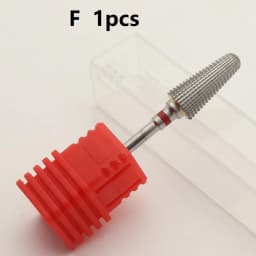 New! 5 in 1 Tapered Safety Carbide Nail Drill Bits With Cut Drills Carbide Milling Cutter Manicure Remove Gel Nails Accessories