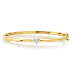 Promotion 7.5" Inner 60mm Three Stone Geometric Triangle Shaped Gold Color Women Bangle Bracelet