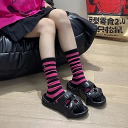 High Quality EVA Skull Design Slippers Summer Outdoor Novelty Slide Thick Sole Platform Beach Non Slip Men Women Cloud Sandal