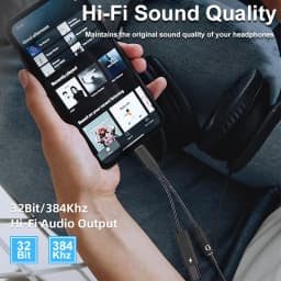 2 In 1 Type USB C to Dual USB C Headphone Jack Adapter Type C Charge Audio Aux Adaptor For iPhone 15 Samsung Huawei Xiaomi