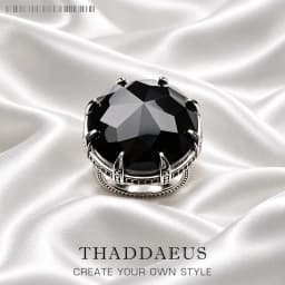 Cocktail Ring Claw,Brand New Europe Style Fine Jewerly For Women Vintage Gift In 925 Sterling Silver