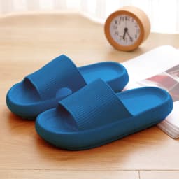 Rimocy VIP Link Thick Platform Slippers Women Men Home Bathroom Soft EVA Sandals Woman 2023 Summer Non-slip Beach Flip Flops