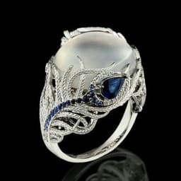 Unique Design 925 Sterling Silver Ring Opal Ring, Woman Charm Jewelry Gift