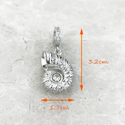 New Conch Pendant Lucky Charm Ocean Gift For Women Summer 925 Sterling Silver Trendy Jewelry