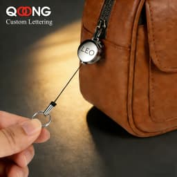 Universal Retractable Anti Lost For Home Car Keychain Mini Portable Recoil Key Chain Durable Elastic Stretching Rope Keyring H56