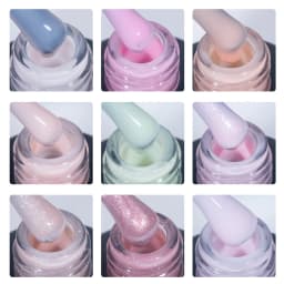 Tinovo Uno NEW Rubber Base Gel Polish Self Leveling Base Coat Gellak In A Bottle 12ML Semi Permanent UV/LED Maicure Nails Art
