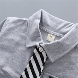 Lawadka Baby Boy Clothes Sets Long Sleeve Tie T-Shirt +Pants 2Pcs Outfits Cotton Sport Suit For Boy Clothes Spring Autumn 6M-3Y