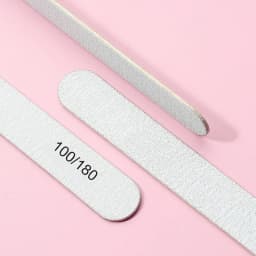 50/100Pcs Professional Grey Nail Files Set Manicure Pedicure Nail Stylist Supplies Disposable Care Manicure Accessories And Tool