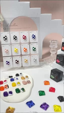AS 12pcs Gel Nail Polish Colorful Painting Gel Set Nail Art Vernis Semi Permanent Glitter Polish UV Nail Gel Manicure Kit