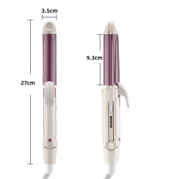 3 in 1 Electric Hair Curler and Straightener Personal Hair Styling Tools Wave Tourmaline Ceramic Styler Curling Iron