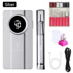 40000RPM Electric Sander Nail Drill Machince with Powerful Brushless Motor Rechargeable Electric Nail Polisher for Acrylic Nails