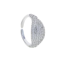 Micro Pave CZ Ring For Women Little Finger Cute Love Fashion Jewelry