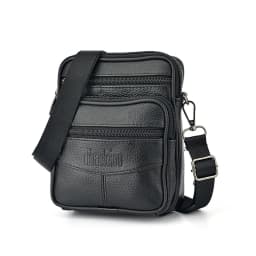 Men's Genuine Leather Crossbody Shoulder Bags High Quality Tote Fashion Business Man Messenger Bag Leather Bags Fanny Pack