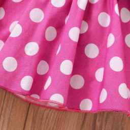 1-3Y Toddler Baby Girls Cute Dress Set Kid Costumes Short Sleeve Black T-shirt + Polka Dot Suspender Skirt Holiday Party Outfit